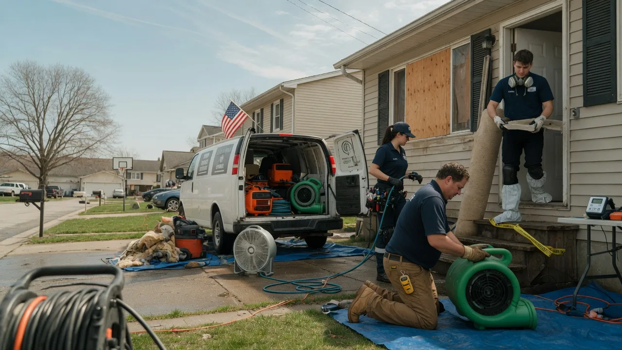 Water Damage Restoration in Montebello, VA near me